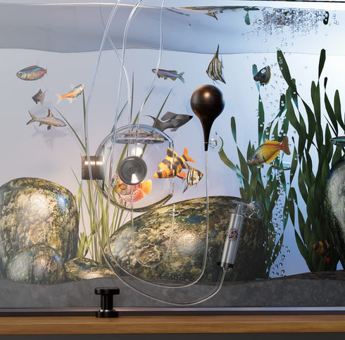 4-6-8" TankMatez Hydraulic Silent Release Bubble Fish Trap